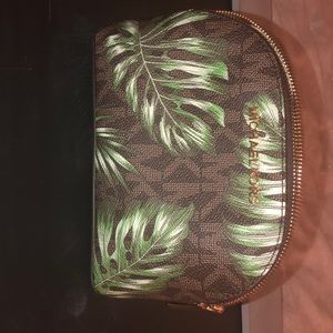 Michael Kors Jet Set Palm Tree Travel Pouch